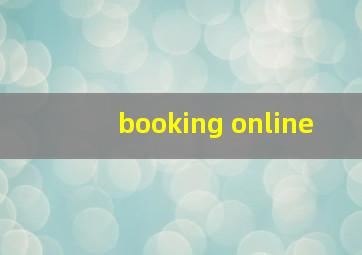 booking online